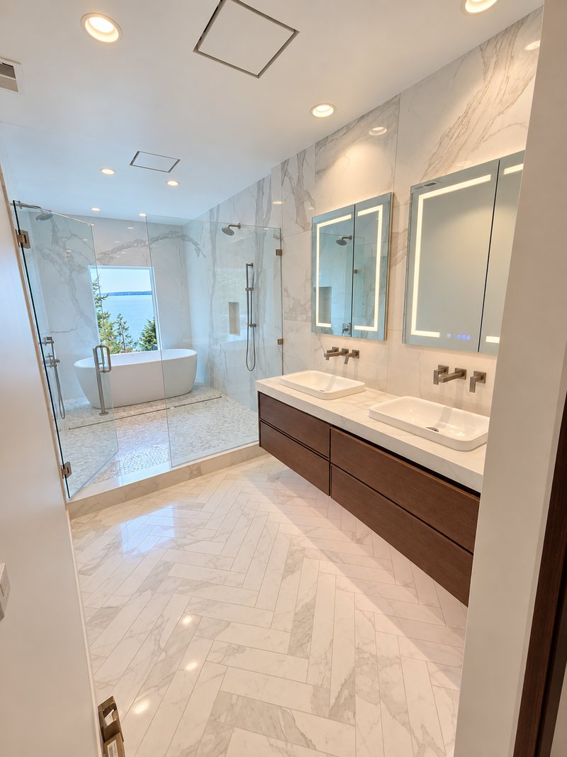 Bathroom remodel, after